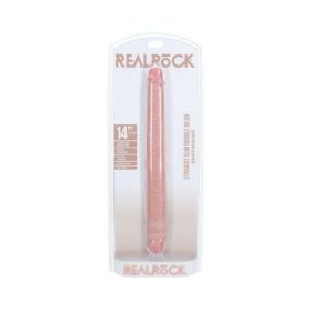 Realrock 14 In. Slim Double-ended Dong Beige