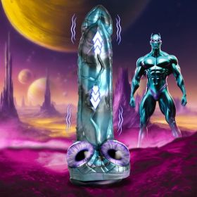 Creature Cocks Astro Thrust Dildo Blue