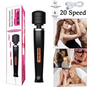 Magic Massagestab Wand Massager-MassagegerÃ¤t-Wasserdicht-Vibrator-Stark aufladba