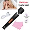 Magic Massagestab Wand Massager-MassagegerÃ¤t-Wasserdicht-Vibrator-Stark aufladba