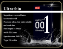 OLO Cross border Foreign Trade English Version Condom Ultra thin 001 Bare Entry Condom Sex Condom Sex Family Planning Products