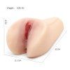 Deep Throat Red Lips Male Masturbator Artificial Silicone Masturbation Massager Aircraft Male Masturbator Aircraft Cup Butt Doll Cup Sex Toys Male Mas